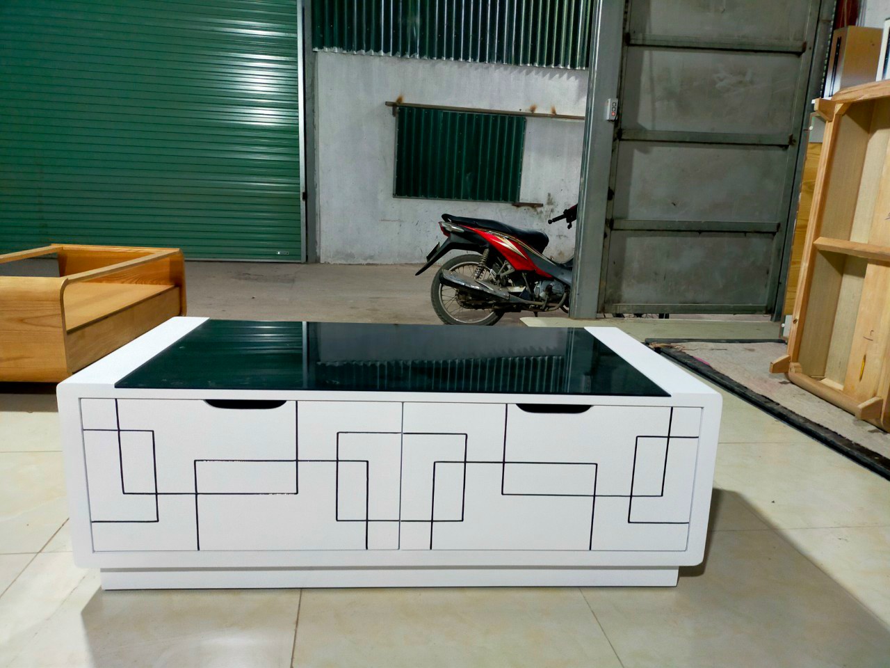 Bàn Trà Gỗ Sơn Mẫu 1 Hải Phòng